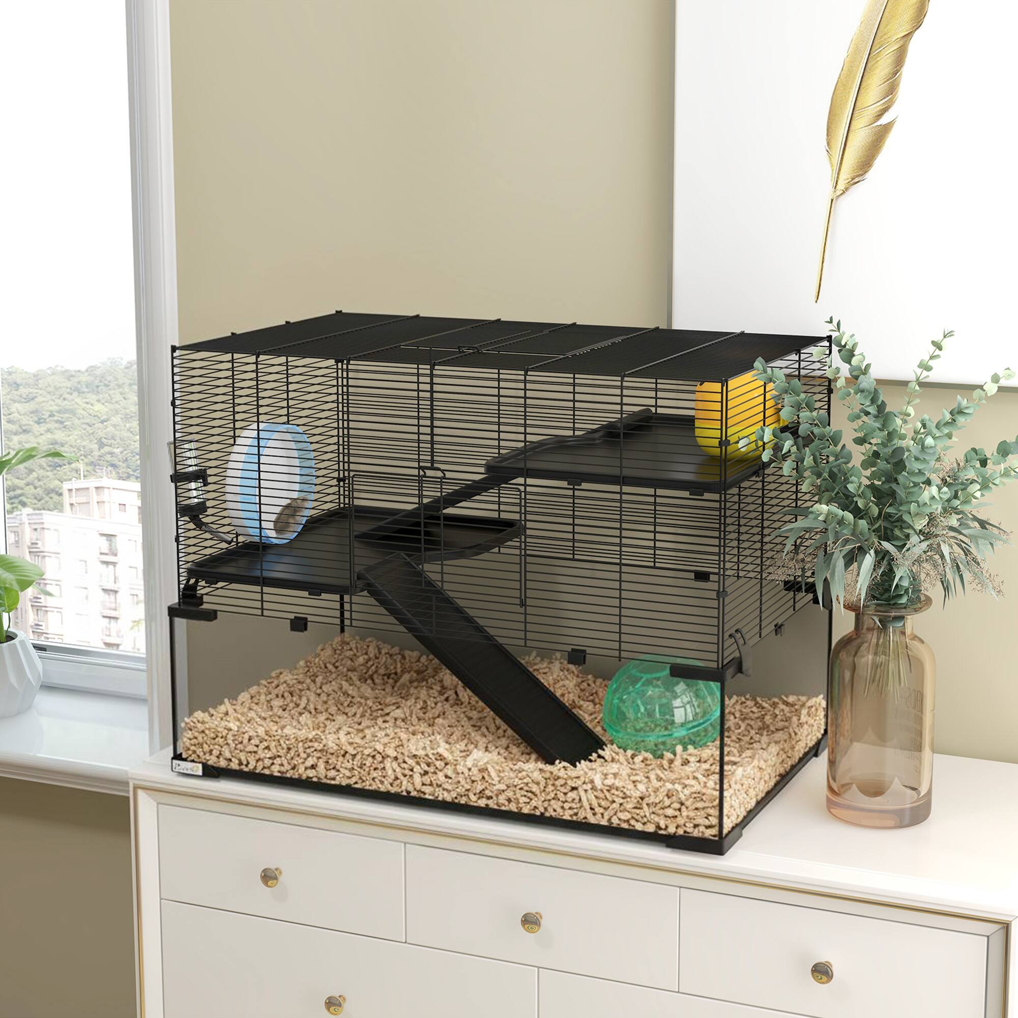 Alt View 1. Pawhut - Hamster Cage.