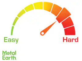Easy  
Metal Earth  
Hard