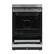 Alt View 10. Equator - Equator 24 inch Electric Convection Range 4 Ceramic Burner 2.4 cf Oven, Air Fryer, Bake, Grill, Broil - Drawer 220V - Stainless.