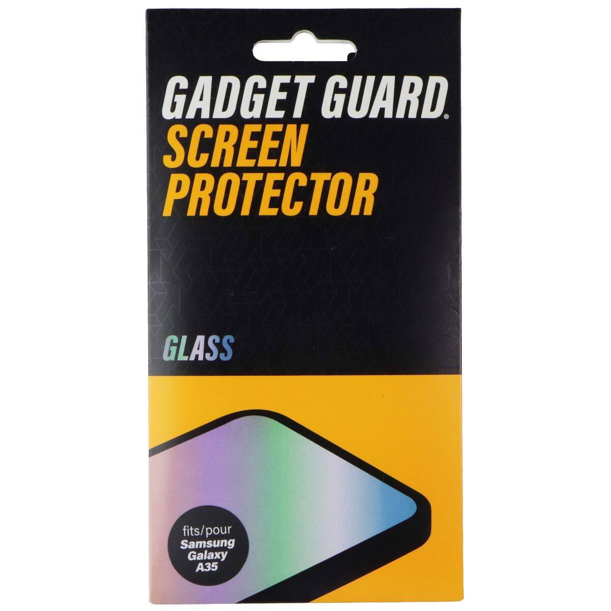 GADGET GUARD. SCREEN PROTECTOR GLASS fits/pour Samsung Galaxy A35