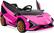 Front. Costway - Costway 12V Ride on Car with 2.4G Remote Control LED Lights MP3 Music Horn - Pink.