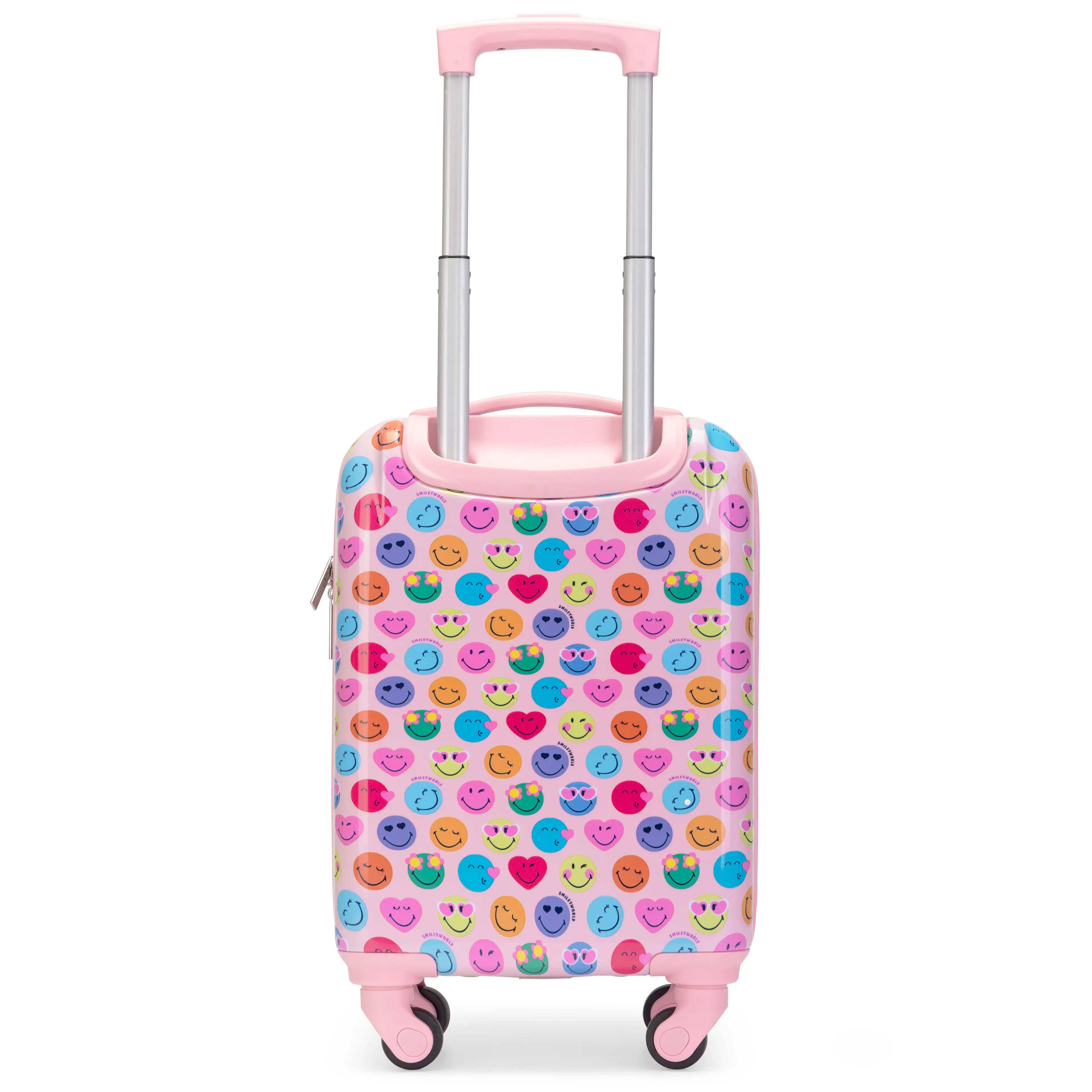 Alt View 3. Smiley World - 18" Airline Approved Carry-on Suitcase - Cool to be Happy.