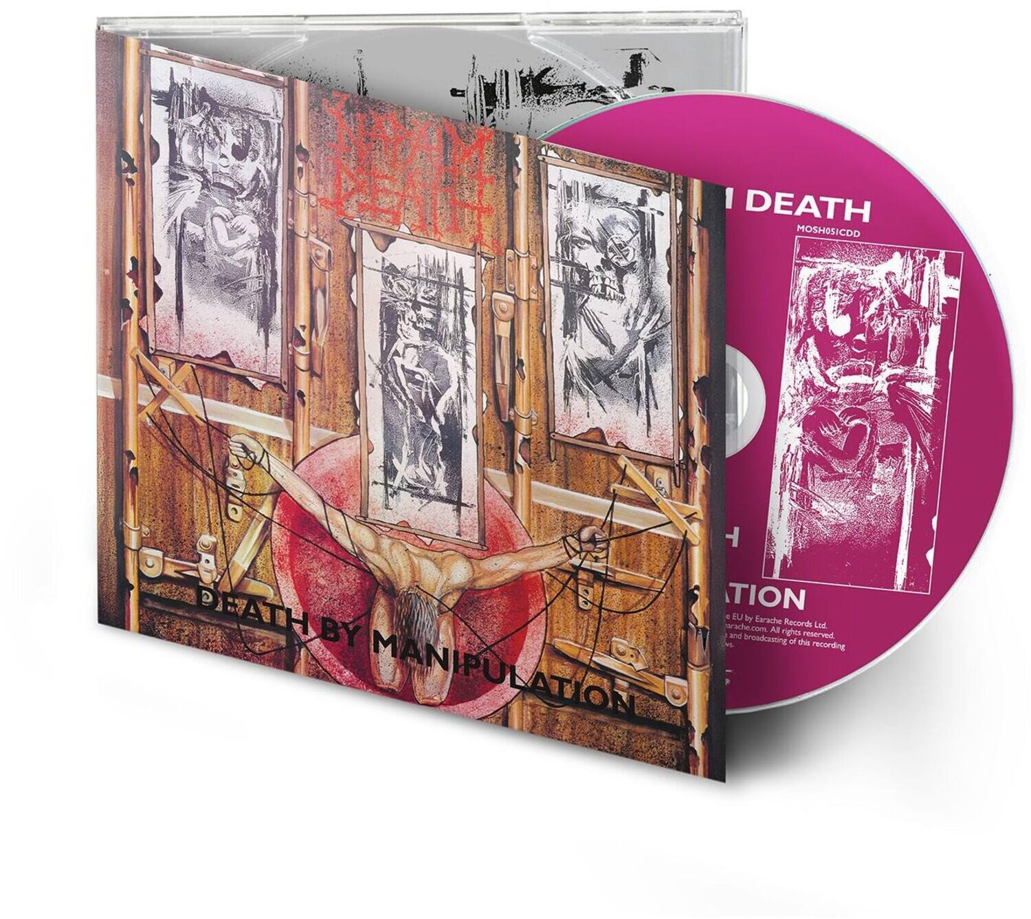 NAAL DEATH  
MOSHOSICDD  
DEATH BY MANIPULATION  

DEATH  
MOSHOSICDD  

DEATH BY MANIPULATION  

© ELU by Earache Records Ltd.  
All rights reserved.  
Unauthorized copying, hiring, lending, public performance and broadcasting of the recording prohibited.
