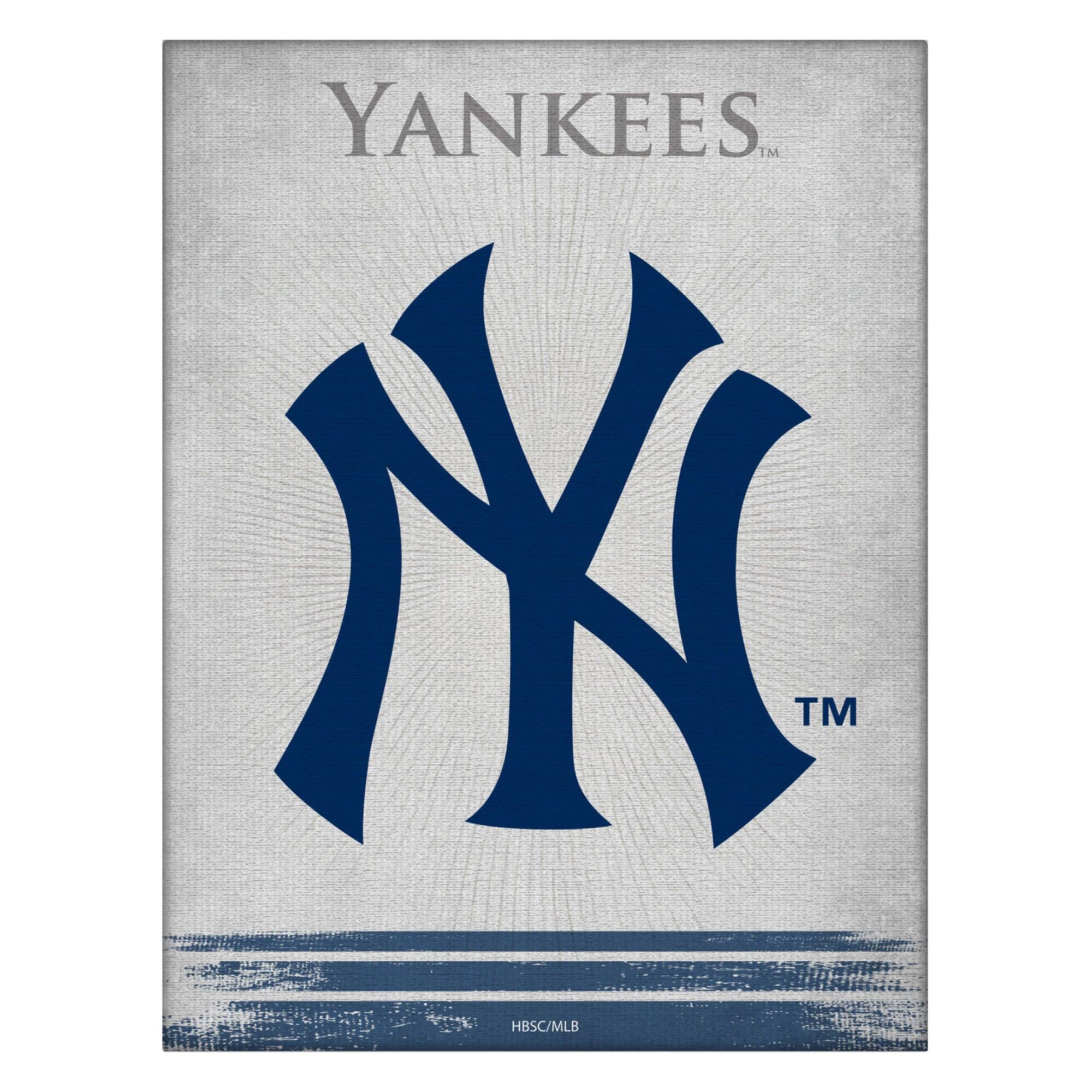 New York Yankees 15" x 20" Splash Canvas Wall Art