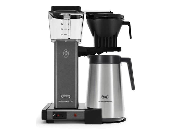 Moccamaster - KBGT 10-Cup Thermal Coffee Brewer - Stone Grey