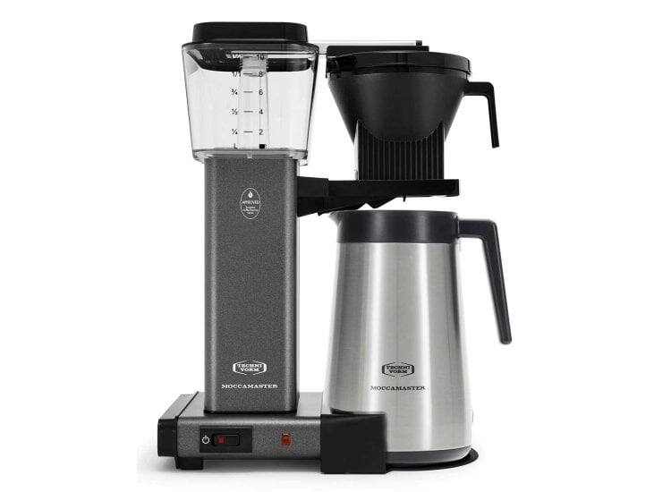 Moccamaster - KBGT 10-Cup Thermal Coffee Brewer - Stone Grey