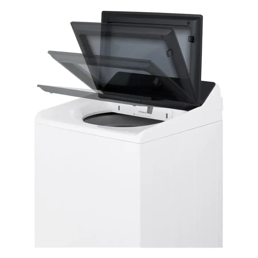 Alt View 11. LG - 5.5 Cu. Ft. High Efficiency Smart Top Load Washer with EasyUnload - Alpine White.