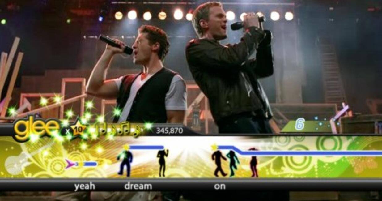 glee x10  
345,870  
yeah dream on