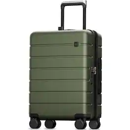 LUGGEX - 20 inch Carry On Luggage Airline Approved, Expandable Hardside Suitcases with Spinner Wheels HUP - LX-EX - Green