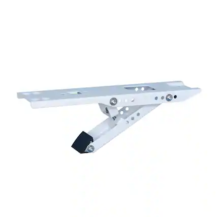 Front. AnyMount - ANYMOUNT Air Conditioner Support Bracket for Outdoor Window AC, AC Window Bracket Supports up to 10,000 BTU & 88 Lbs. - White.