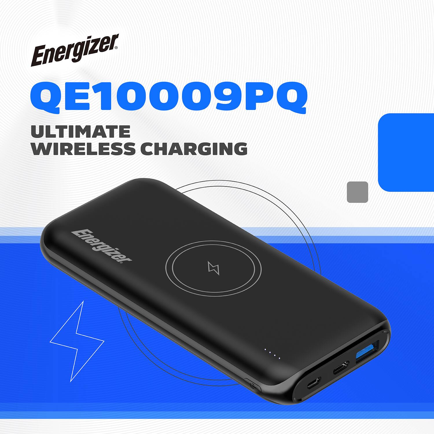 Energizer, QE10009PQ, ULTIMATE WIRELESS CHARGING, Energizer N