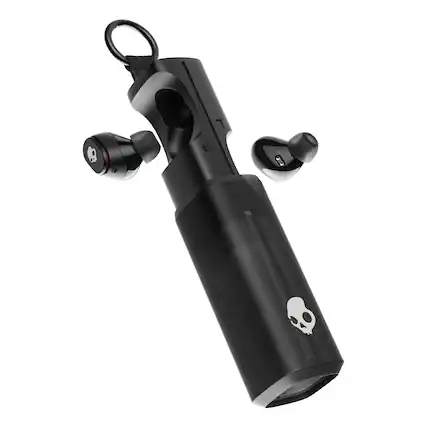 Front. Skullcandy - Dime 360 True Wireless In-Ear Earbuds - True Black.