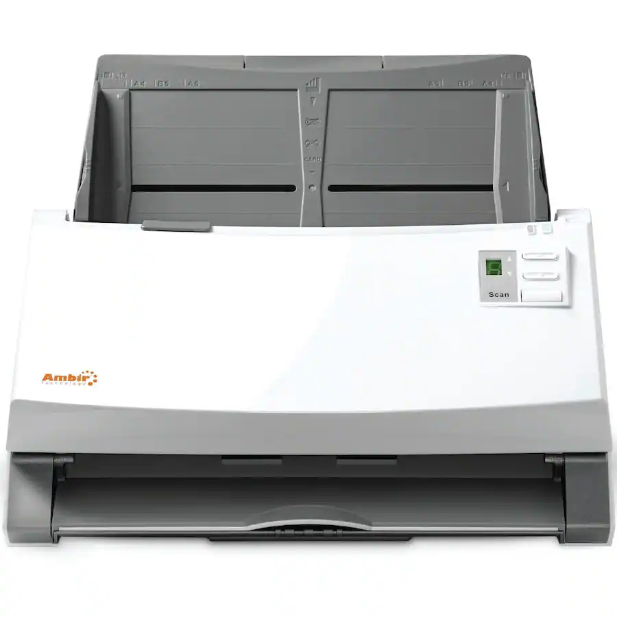 Ambir Scan Scanner Ambir Technology Inc AMBIR ImageScan Pro 340u Sheetfed Scanner Duplex ...