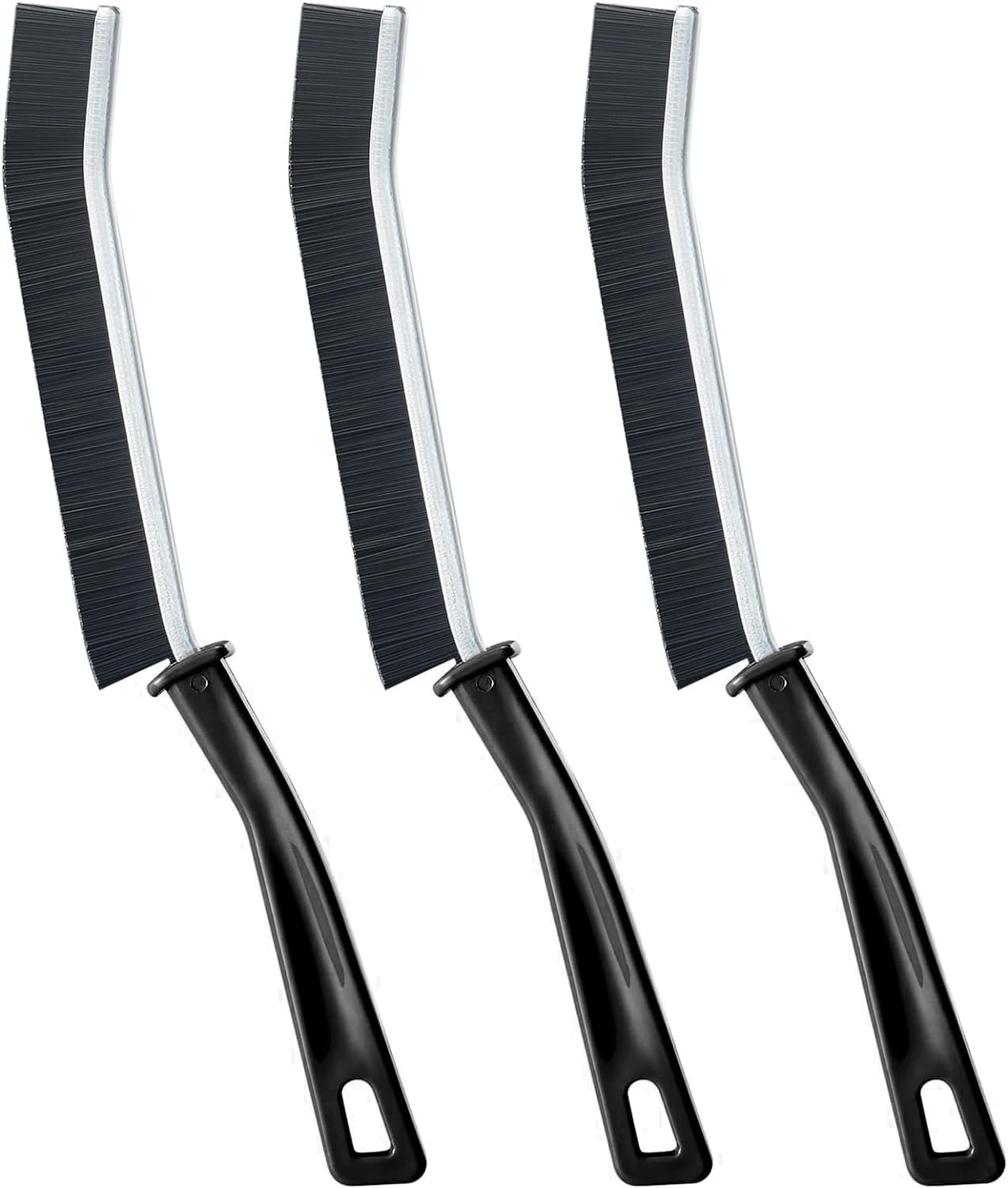 Auledio - 3Pcs Crevice Cleaning Brush,Multifunctional Cleaning Brush Tool, Bathroom Gap Brush,Kitchen Brush Cleaning Tools