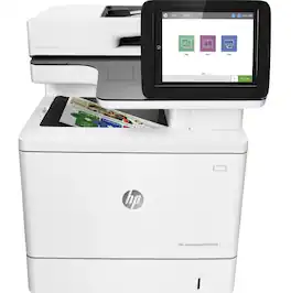 HP - Refurbished Excellent - Color LaserJet Managed E57540dn Laser Printer - White