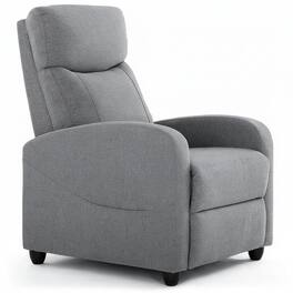AOITUN - Small Power Recliner Chair, Fabric Single Reclining Sofa with Remote, Modern Compact Living Room Seat - Gray