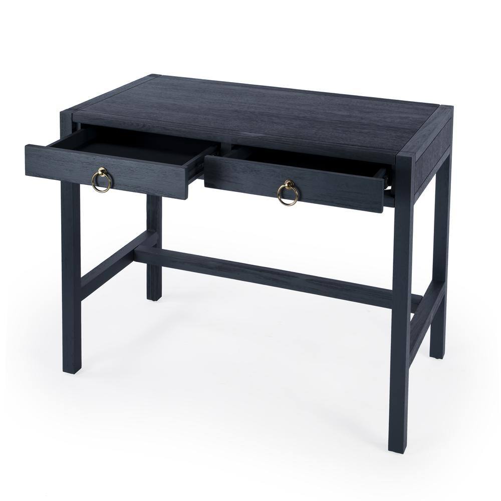Alt View 3. Butler Specialty - Lark Desk - Navy Blue.