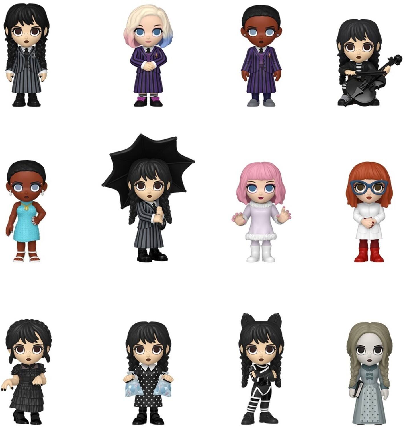 Alt View 1. Funko - Funko Mystery Mini: Wednesday (One Random Mystery Mini Per Transaction)   - COLLECTIBLES - Multicolor.