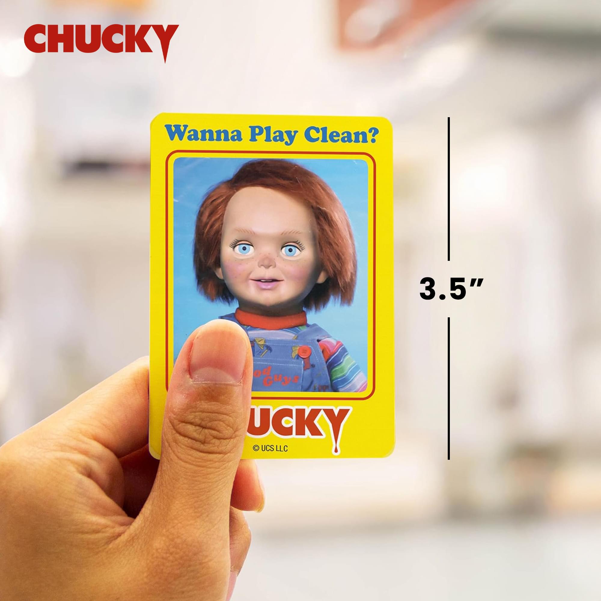 CHUCKY  
Wanna Play Clean?  
3.5"  
UCS LLC