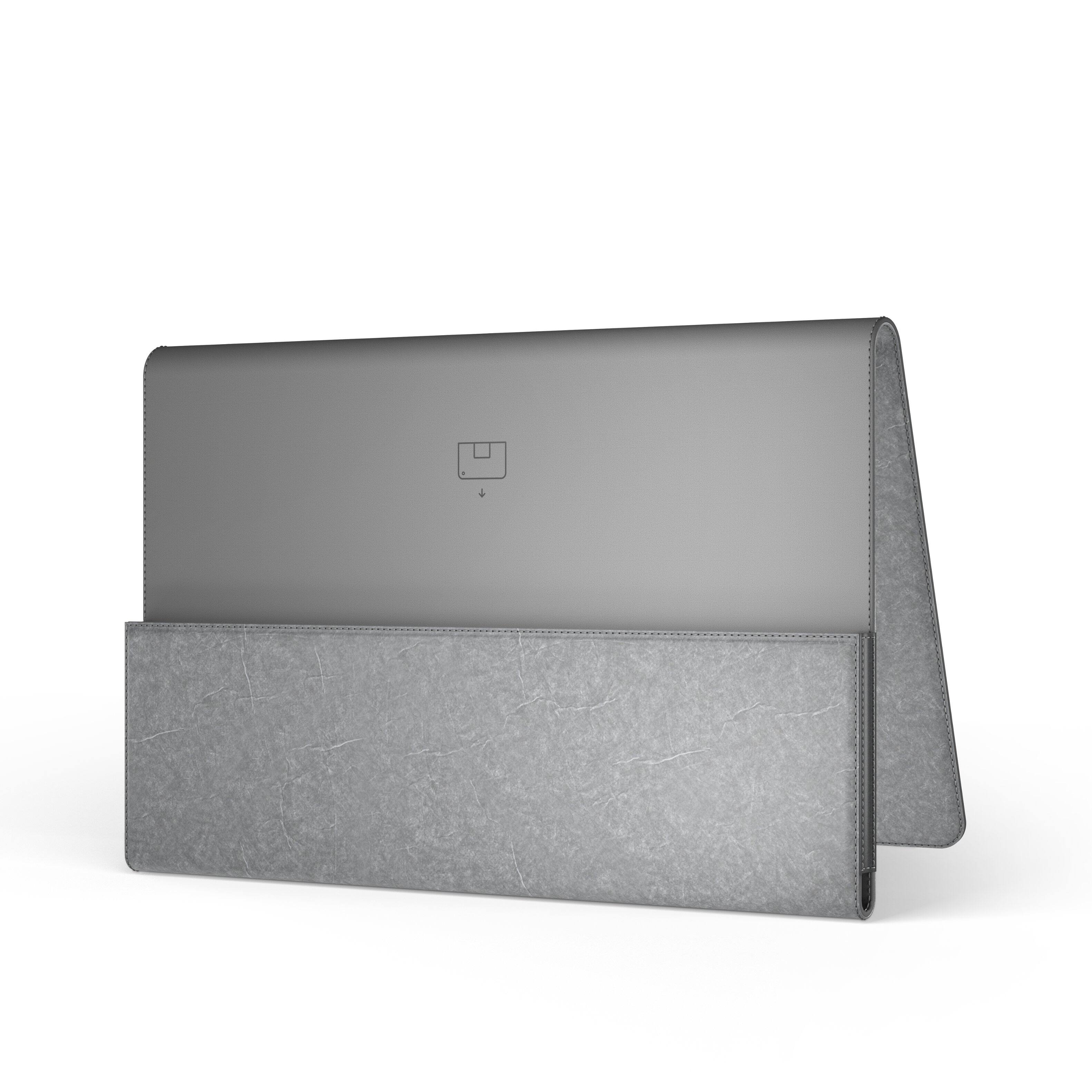 Left. Lenovo - Tab Plus 11.5" Sleeve - Gray.