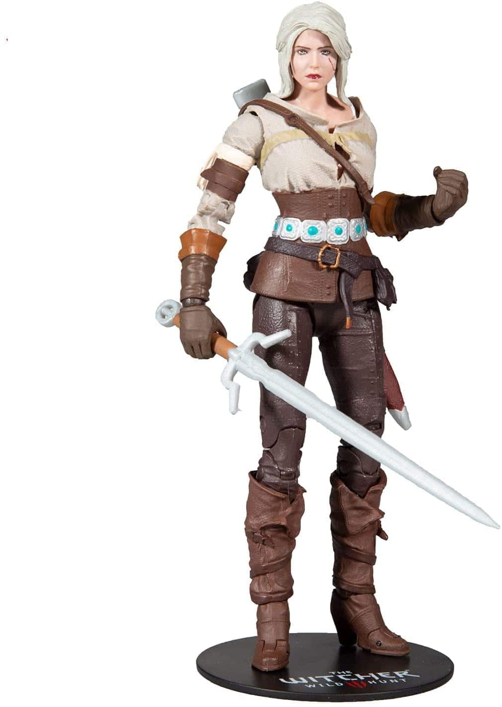 McFarlane Toys - The Witcher 7 Inch Action Figure | Ciri - Brown