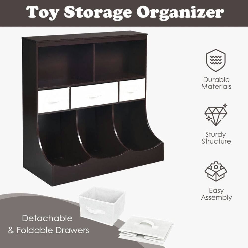 Toy Storage Organizer

- Durable Materials
- Sturdy Structure
- Easy Assembly
- Detachable & Foldable Drawers