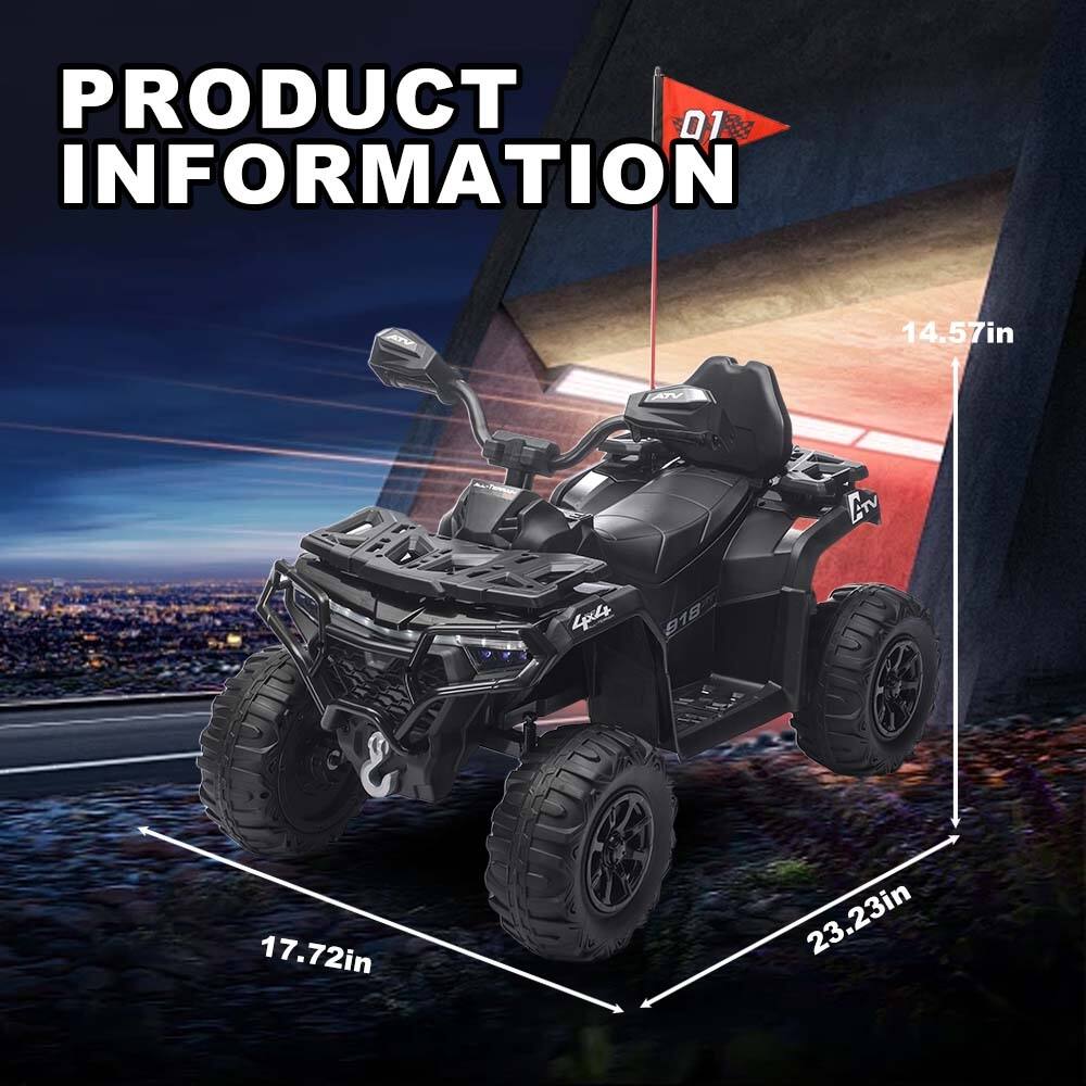 PRODUCT 01 INFORMATION  
ATV  
14.57in  
GV  
4x4  
918  
17.72in  
23.23in
