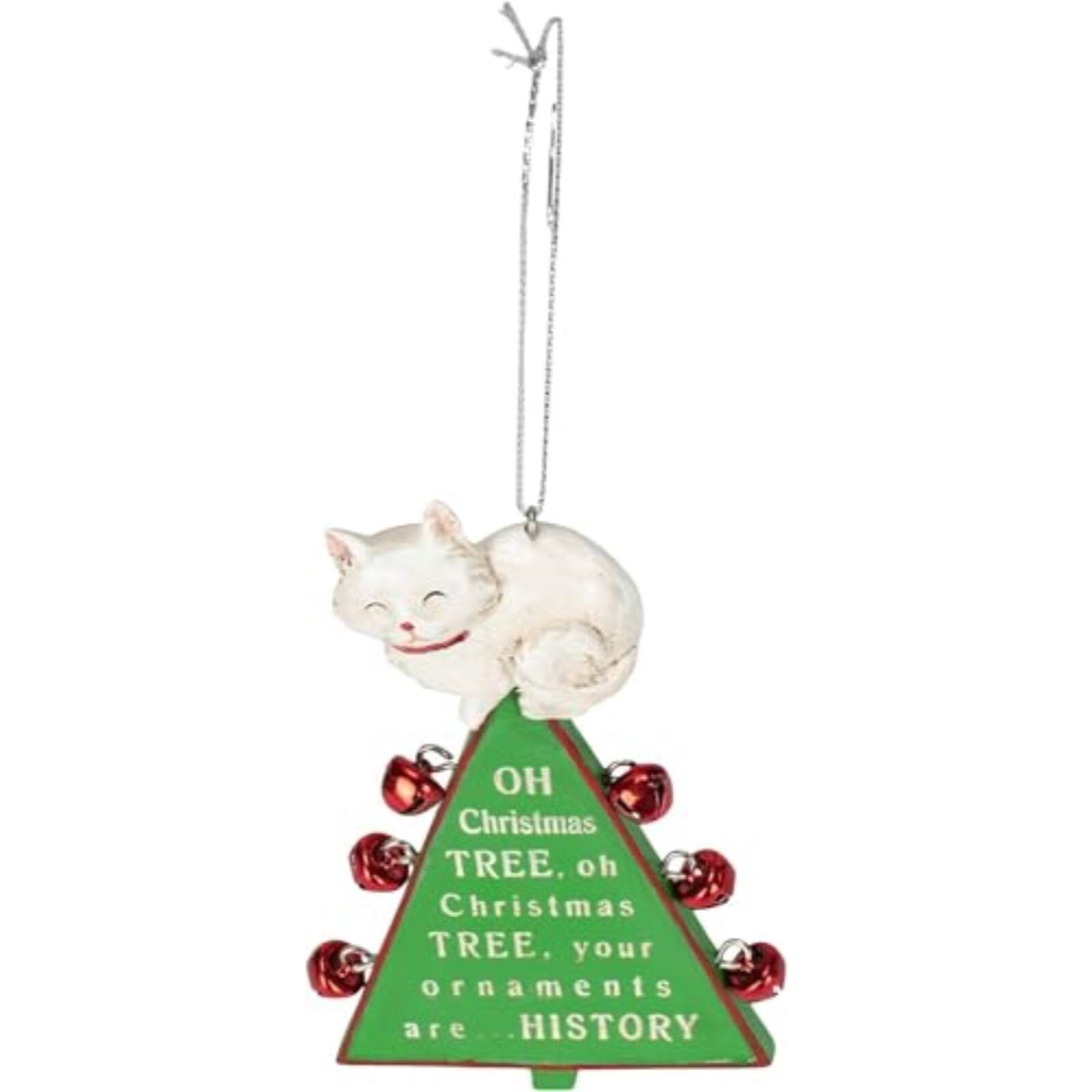 OH Christmas TREE, oh Christmas TREE, your ornaments are HISTORY