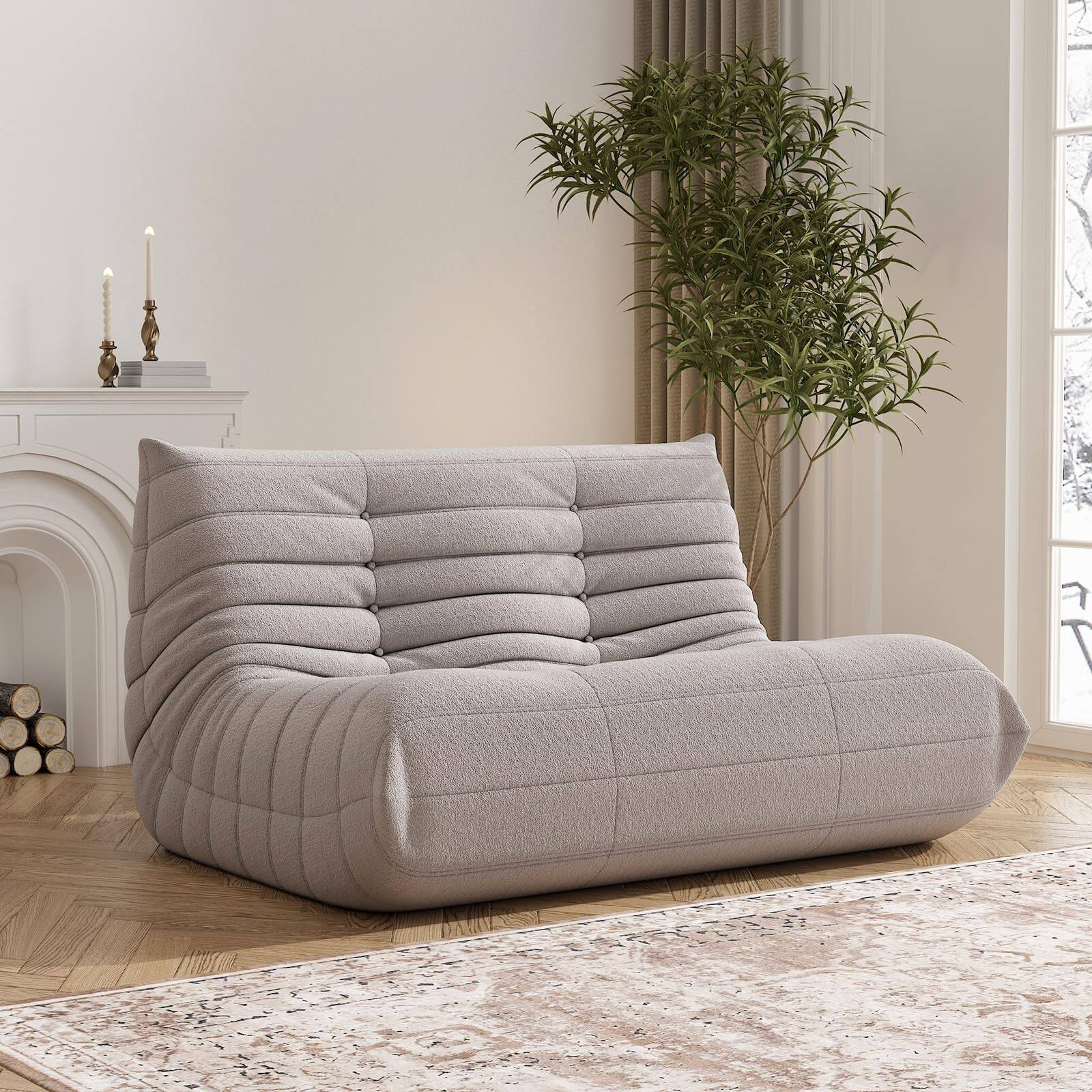 Grey Loveseat