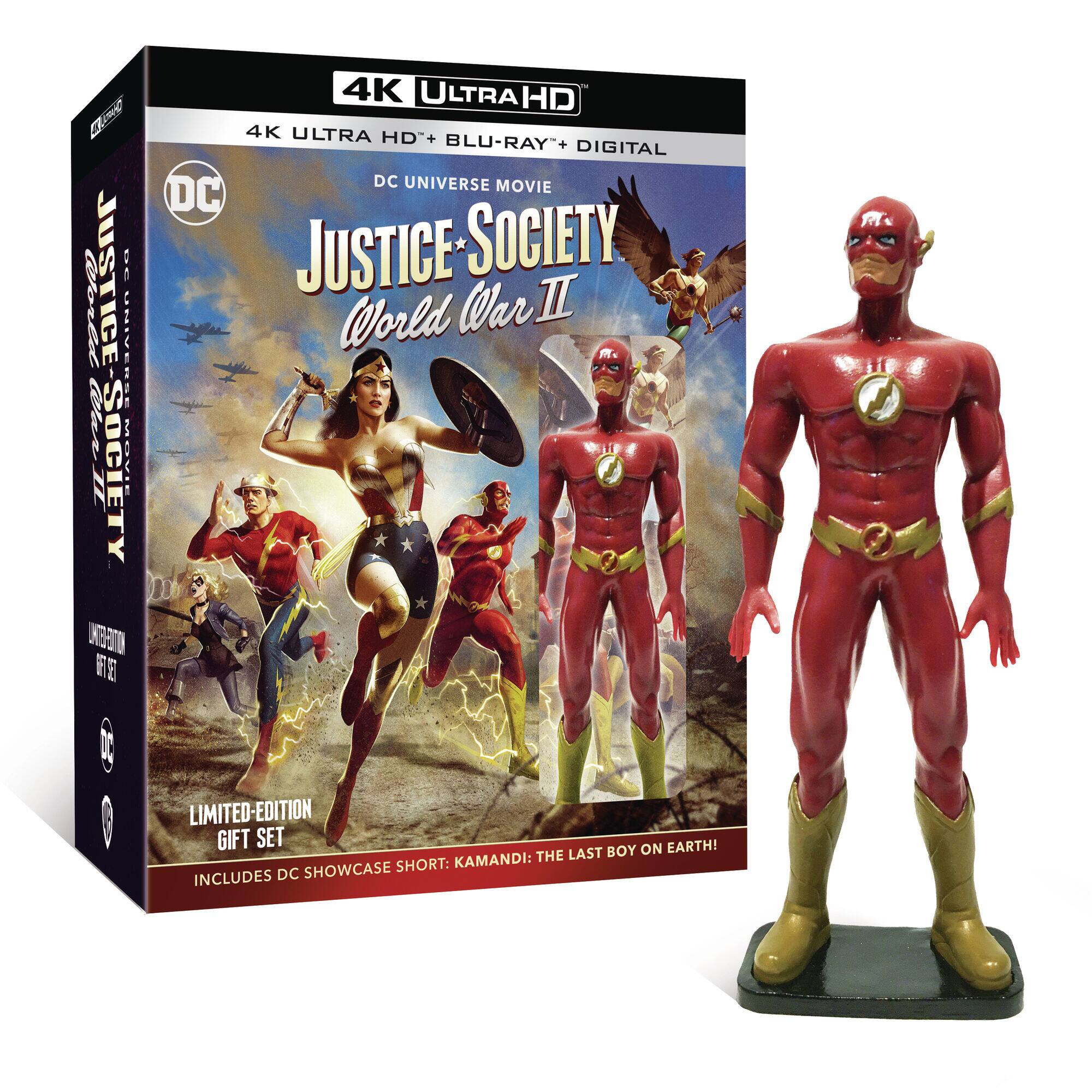 JUSTICE SOCIETY World War II & BATMAN Soul of The Dragon 4K Ultra