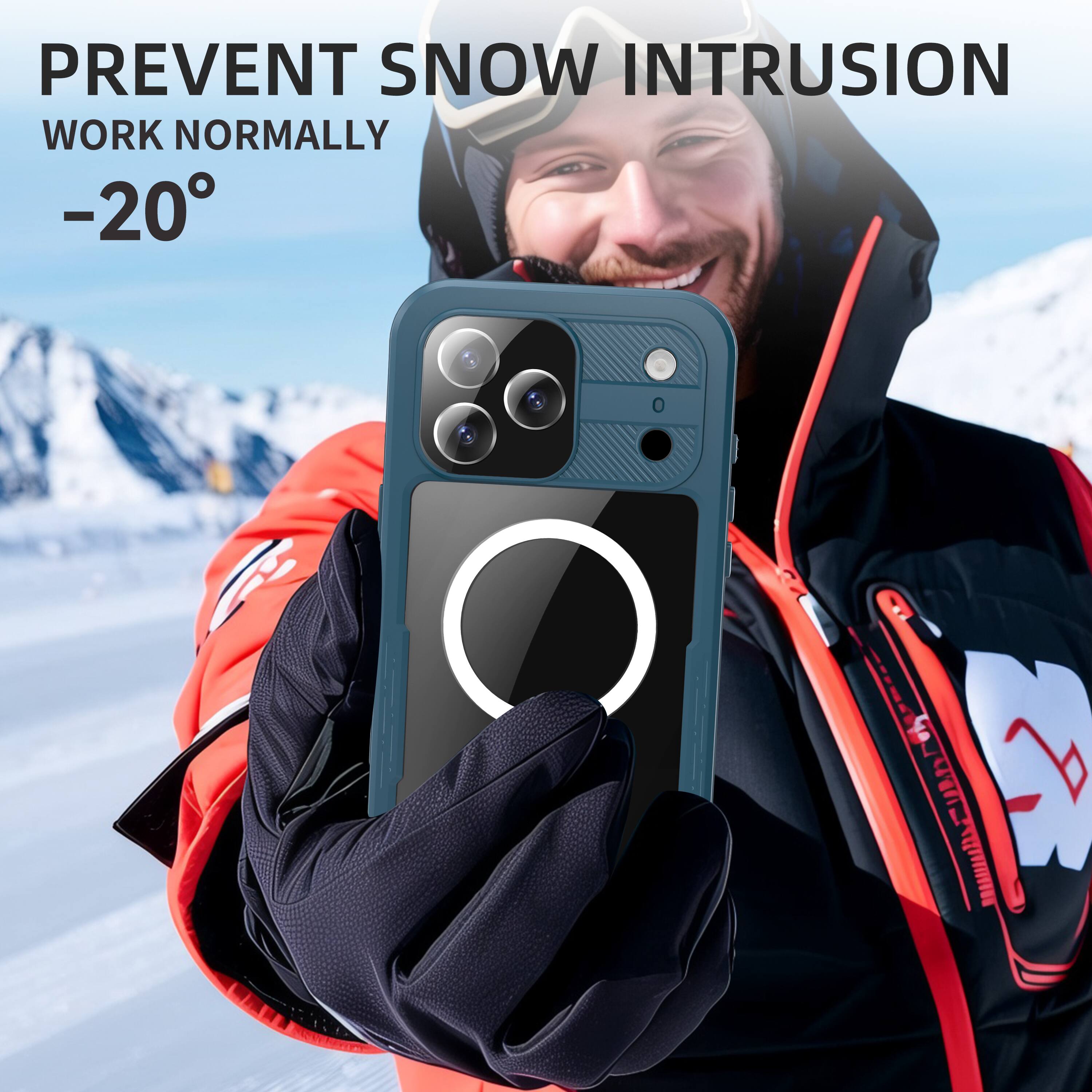 PREVENT SNOW INTRUSION  
WORK NORMALLY  
-20°