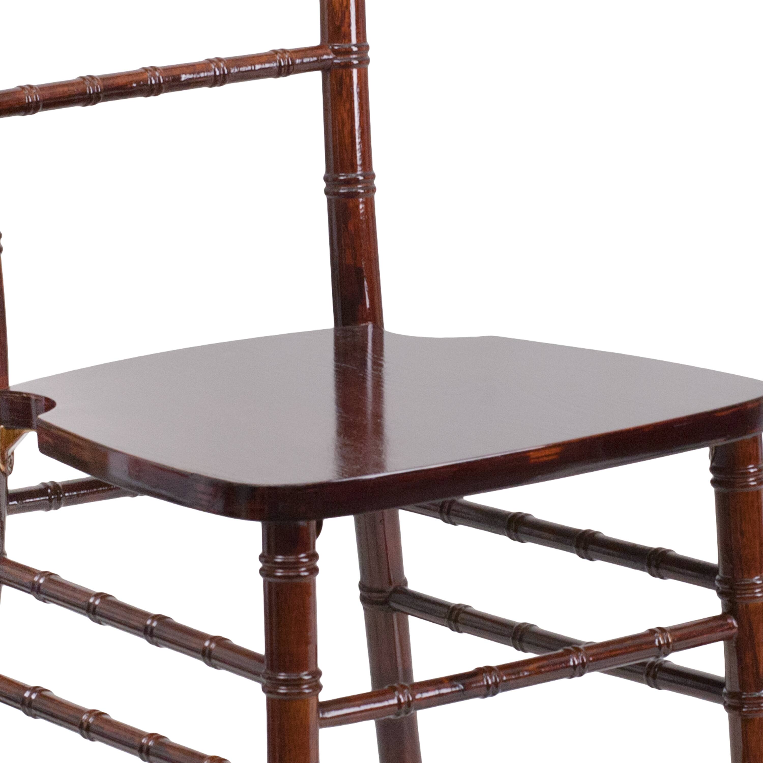 Alt View 9. Emma + Oliver - Wedding & Event Wood Chiavari Dining Chair - Fruitwood.