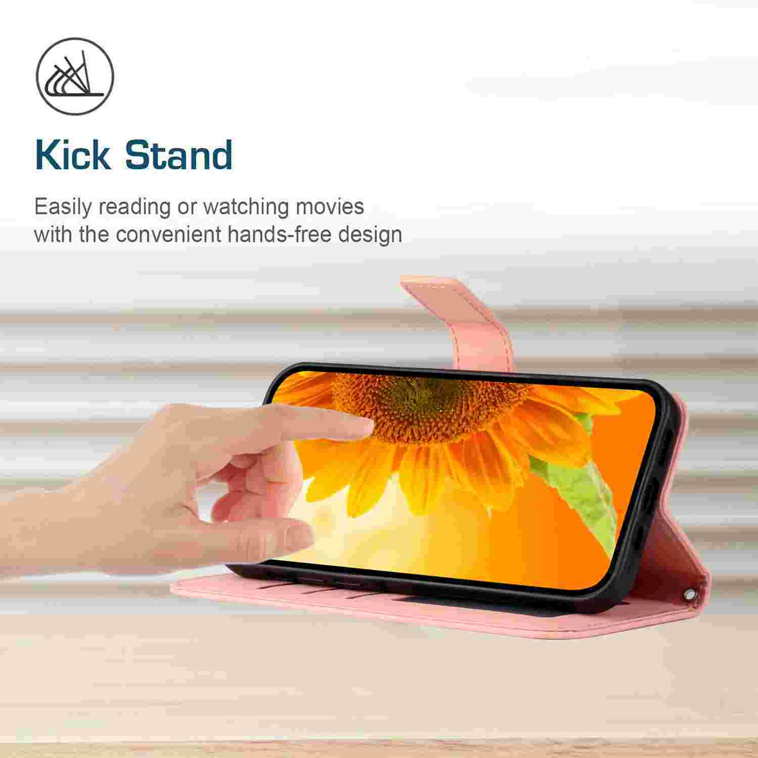 Kick Stand

Easily reading or watching movies with the convenient hands-free design
