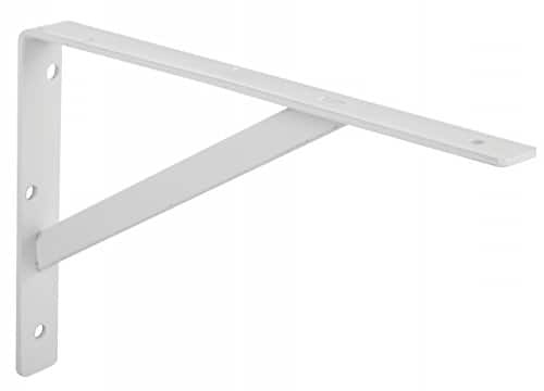Amber Sporting Goods - Knape & Vogt 208WH500 20" White Heavy Duty Shelf Brackets