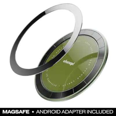 OhSnap Snap Magnetic UltraThin Universal Phone Grip and Stand with OhSnap Snap Magnetic UltraThin Universal Phone Grip and Stand with