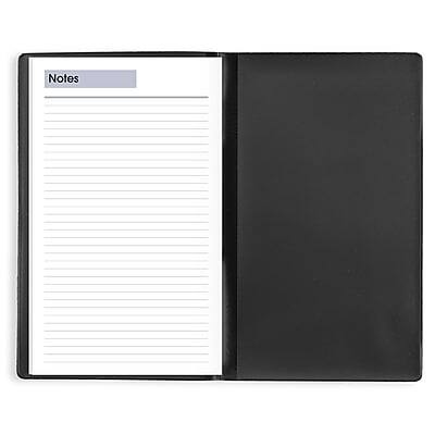 Alt View 5. AT-A-GLANCE - 2026 DayMinder 3.5" x 6" Weekly Planner, Poly Cover, Black - Black.
