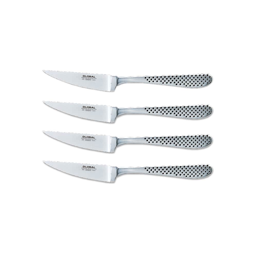 Global - GTF-4001 4 Piece Steak Knife Set - Silver price history on PriceWatchPro