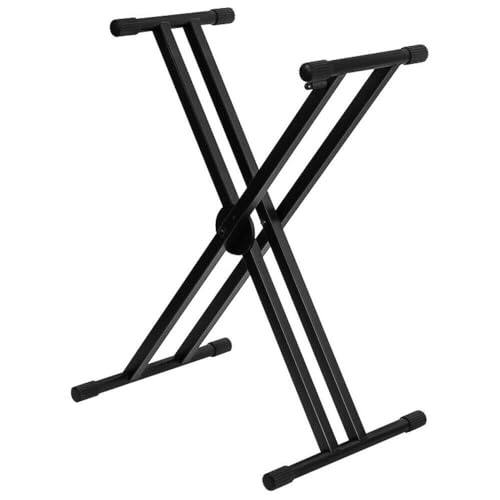 Alt View 5. On Stage Stands - On Stage KS7291 Pro Double X Keyboard Stand - "NA".