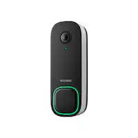 ecobee - Smart Video Doorbell - Wired with Advanced Person and Package Detection - Black - Front_Zoom
