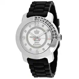 Juicy Couture - Women's BFF Dial Watch - 1900546 - Silver