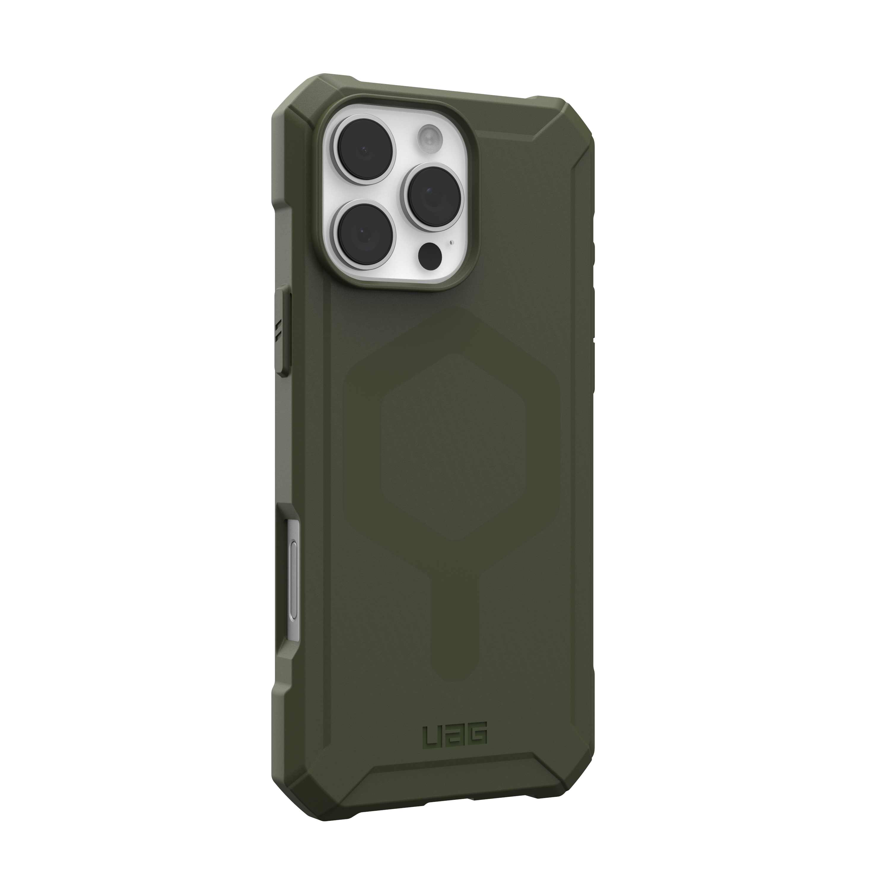 Alt View 2. UAG - Essential Armor Series Case with Magsafe for Apple iPhone 16 Pro Max - Olive Drab.