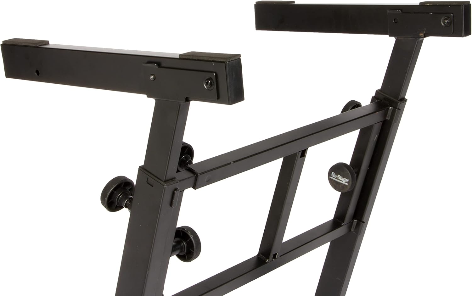 Alt View 4. On Stage Stands - OnStage KS7350 Pro Heavy-Duty Folding-Z Keyboard Stand, Black - "NA".