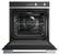 Alt View 11. Fisher & Paykel - 24-in Contemporary Oven, 11 Function - Stainless Steel Trim.