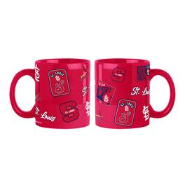 Logo Brands - 2-Pack 15oz. Color Mug Set - Red