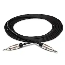 Hosa Technology - 3' REAN 3.5mm TRS to 3.5mm TRS Pro Stereo Interconnect Cable