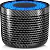 Front. Loheer - Loheer Car Air Purifier H13 True HEPA Filter Carbon Fiber Auto Cleaner.