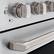 Alt View 5. ZLINE - 36 in. Wide 5 Elements 5.2 cu. ft. Paramount Freestanding Induction Range with Electric Oven in Satin Stainless Steel - Satin Stainless Steel.