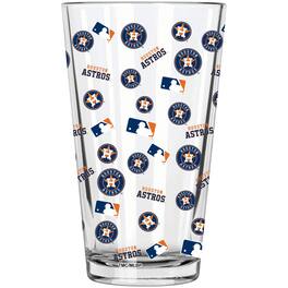 The Memory Company - Houston Astros Full Wrap Pint Glass - Multicolor