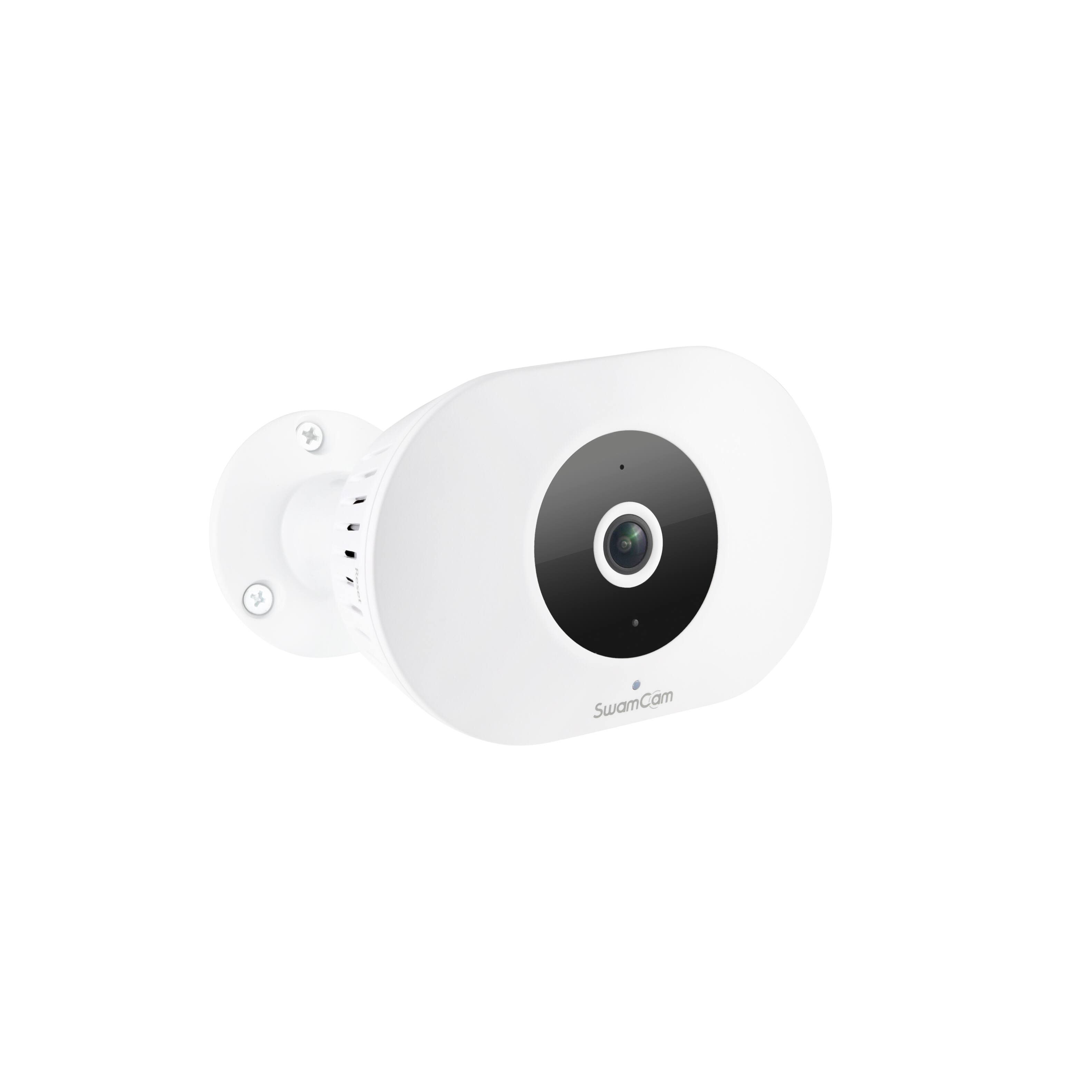 SwamCam - Secondary Wi-Fi Camera Add-On to Main System – ASTM F2208 Certified – for Inground & Above Ground Pools - White