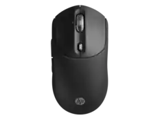 Front. HP - HP 700 Rechargeable Wireless Mouse - Black.